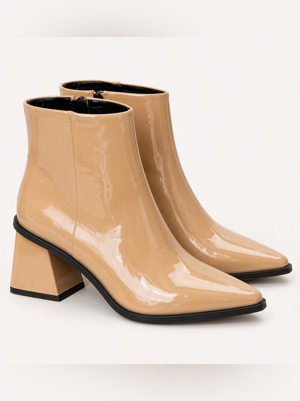 BP LOREN Women's Tan Ankle Boots